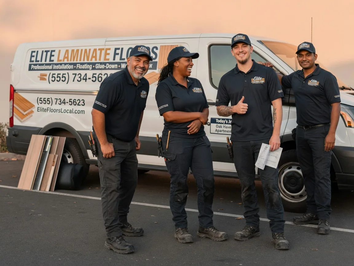 Laminate flooring installation company in Buhl, MN